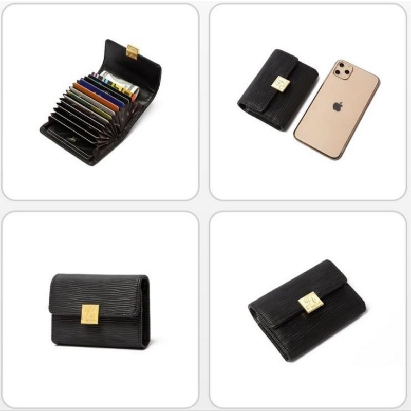 CINDY CARD WALLET JIMS HONEY DOMPET KARTU WANITA KECIL LIPAT IMPOR FASHION CEWEK KOREA CARD WALLET