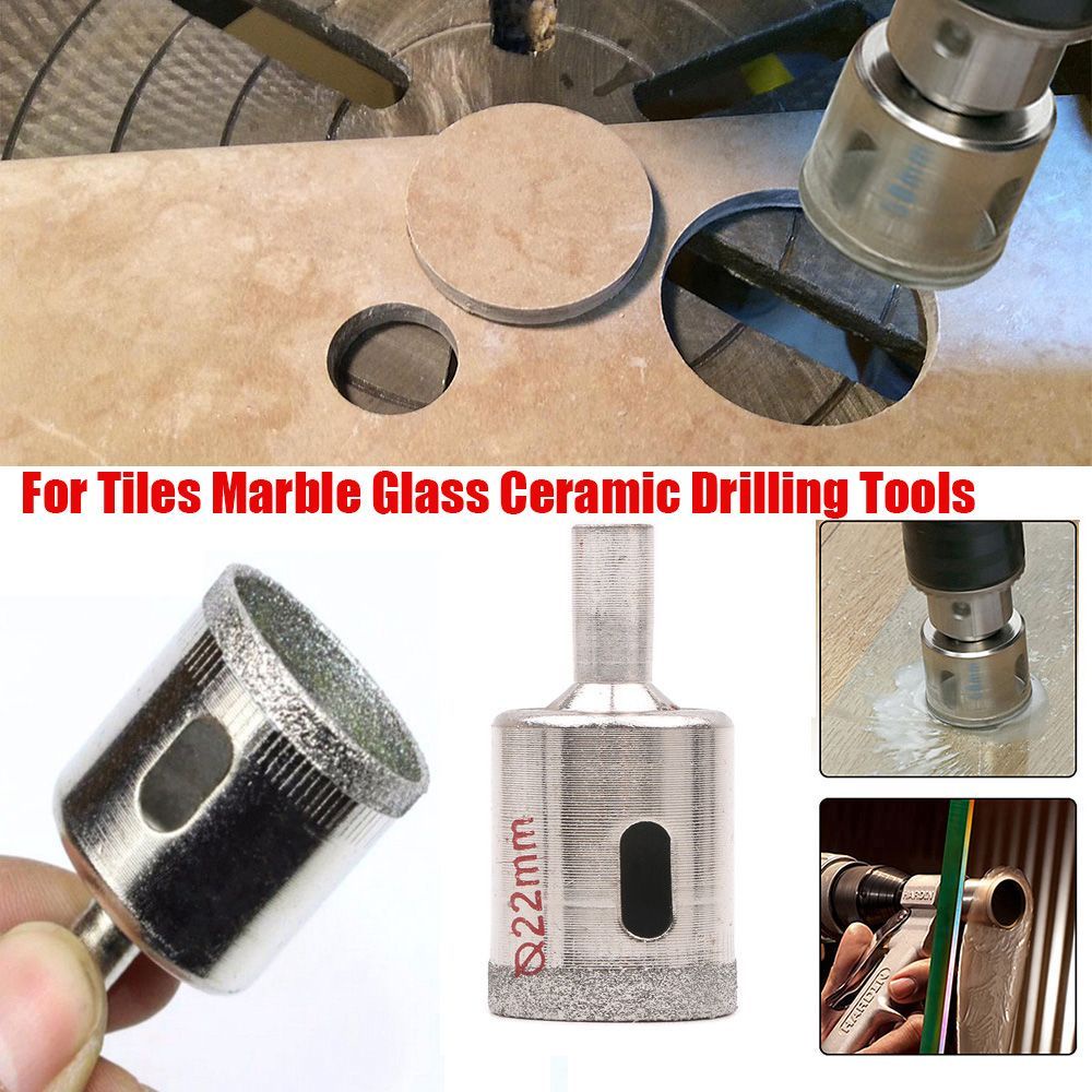 QUINTON Coated Cutter Tool Drill Bit Drill Bit Drilling Tools Glass Ceramic Tile Construction Tools Hole Saw Marble Core