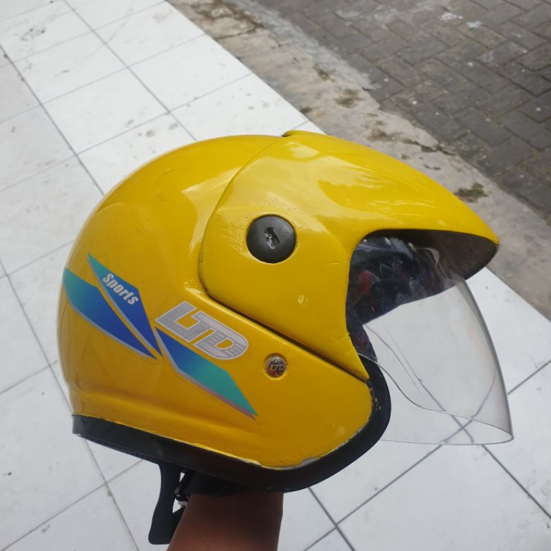 HELM LTD KUNING BEKAS ORIGINAL