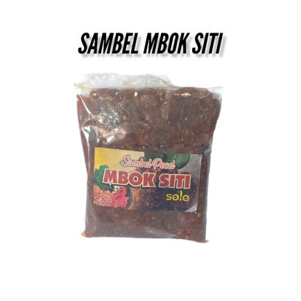 

Sambel Pecel Mbok Siti Solo