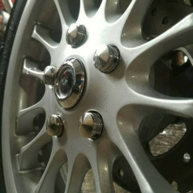 Aksesoris vespa.  Tutup baut velg vespa primavera, sprint (satuan)