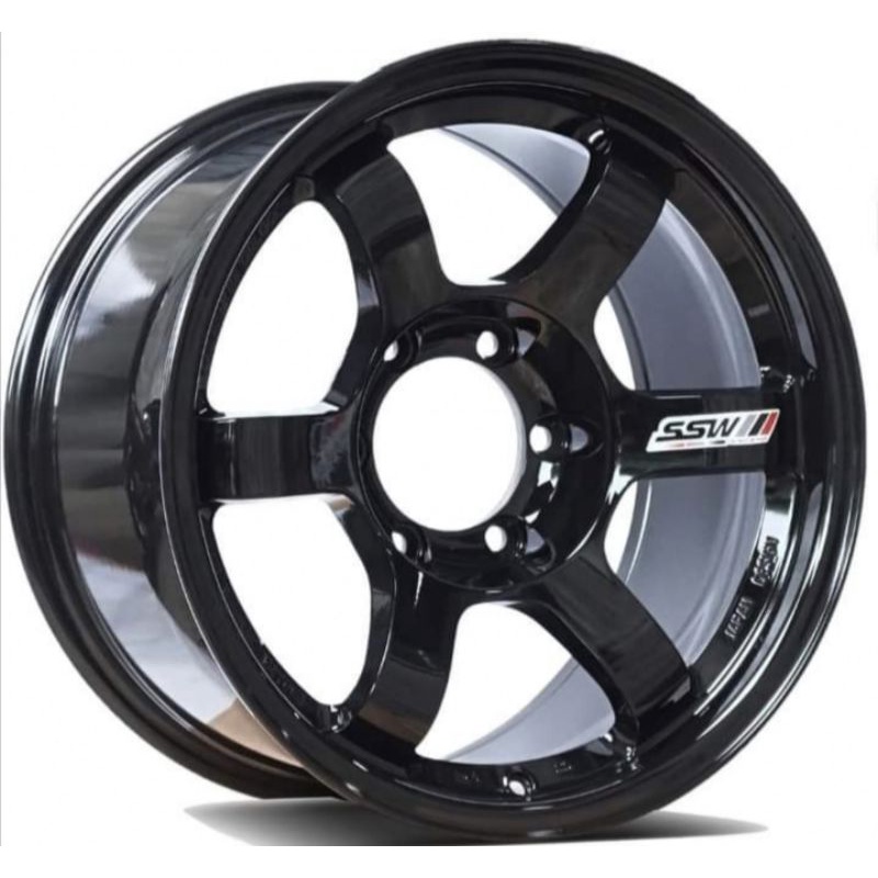 Velg mobil ssw ORIGINAL made in thailand S202/te37 ring 17x9.pcd 6x139.7 et 20