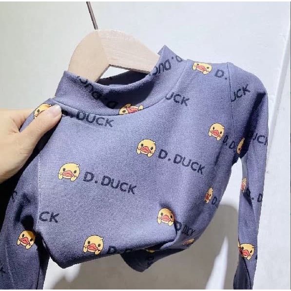 Promo !! Atasan anak perempuan import / Atasan lucu untuk anak / Atasan donald duck lip ukuran 1-3 tahun