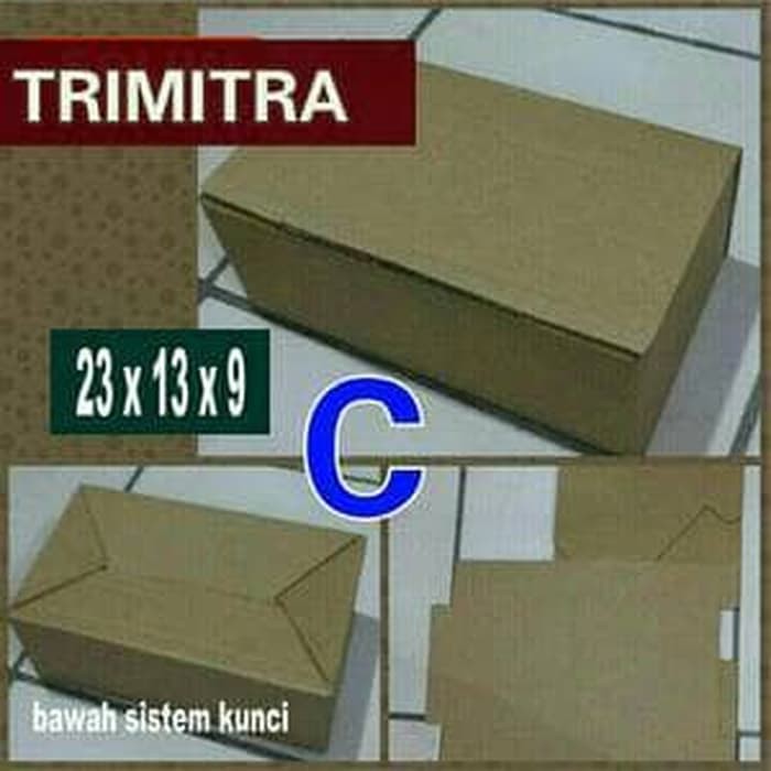 

KARDUS BOX TIPE C " KID " 23 X 13 X 9 CM