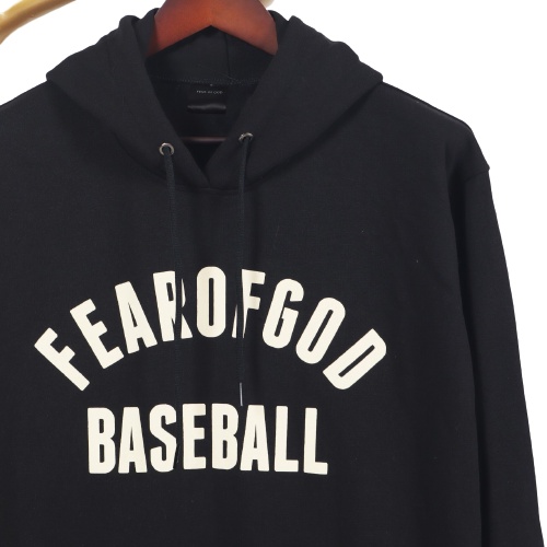 Jaket Sweater Hoodie FOG BASEBALL LIST – Black Edition Fashion Trendy Casual Pria Good Brand Quality