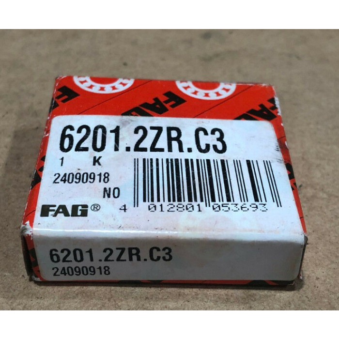 BALL BEARING 6201 ZZ C3 FAG ORIGINAL