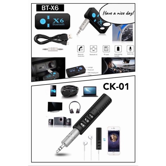 Receiver car bluetooth BT X6 / Audio bluetooth CK01