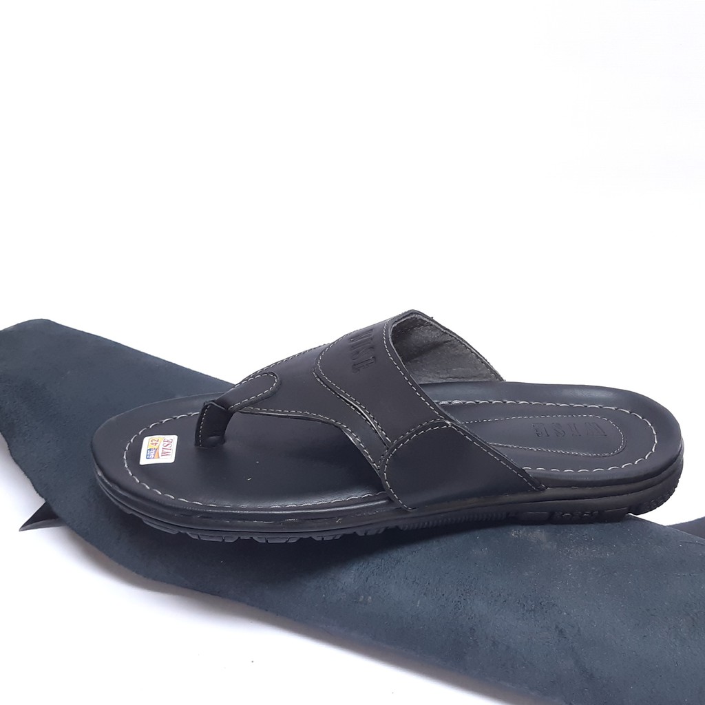 Wise Sandal Kulit Asli Pria Sendal Kasual Exclusive⁸