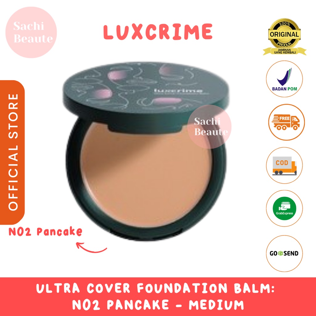 Luxcrime Ultra Cover Foundation Balm: N02 Pancake - Medium