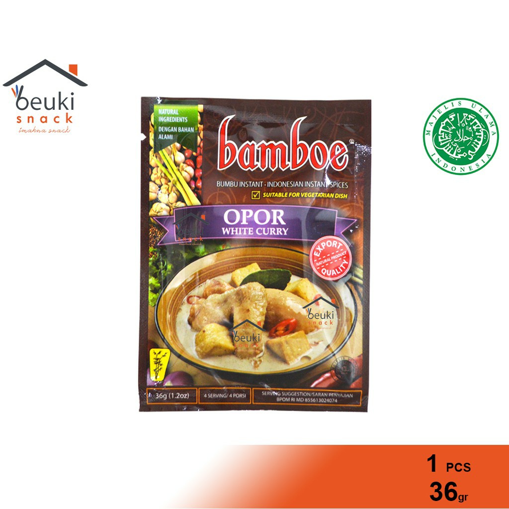 

ECER Bamboe Indonesia Opor Khas Indonesia - 36gr