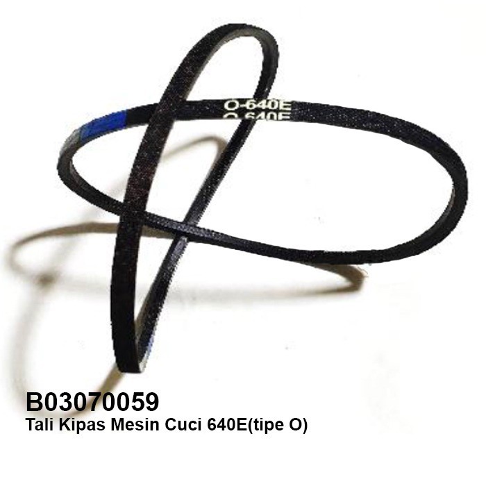 Tali kipas mesin cuci universal samsung sanken panasonic murah berkualitas 640E(tipe O)