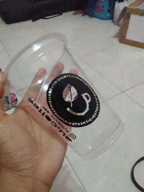 Desain Bisa Custom Cup 14oz Starindo Sablon Tanpa Tutup