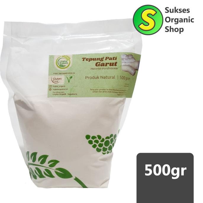

Promo Awal tahun Tepung Pati Garut / Arrowroot Powder / Irut | Lingkar Organik | 500gr Promo Awal
