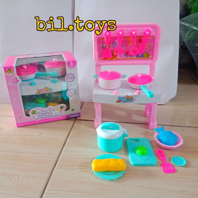 KITCHEN SET MAINAN ANAK ADA SUARA DAN LAMPU MURAH