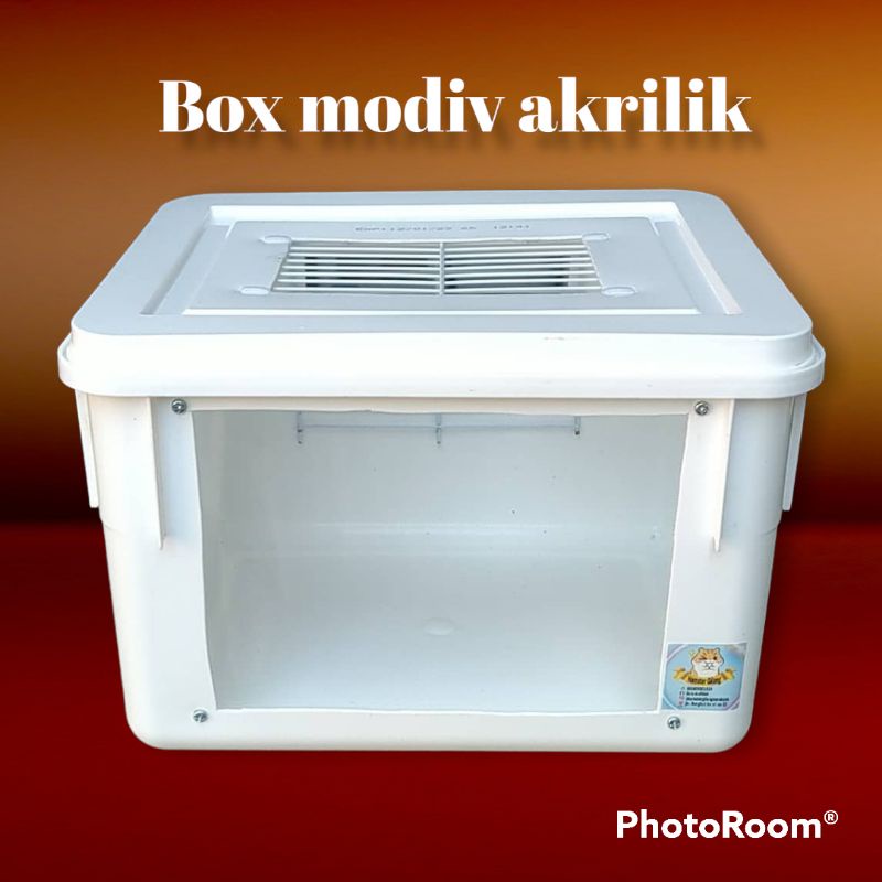 kandang hamster box modiv akrilik 8 liter-2