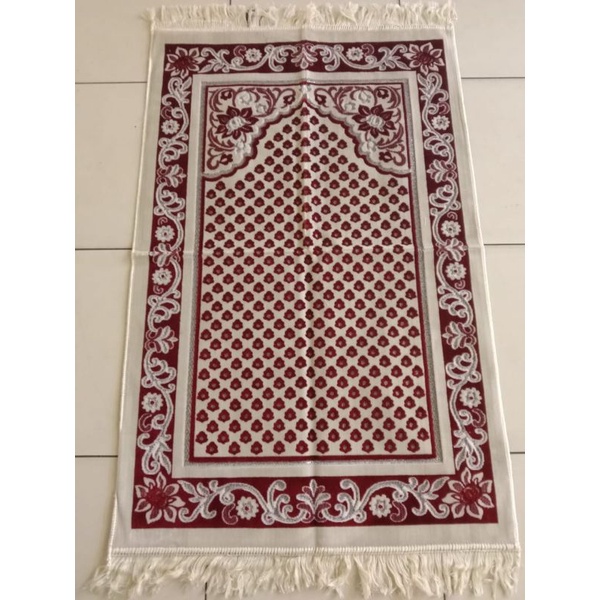 DISKON Sajadah turki Embos Super Tebal Anti Slip Sajadah Turkey R6T6 Sajadah Bulu Sajadah Traveling 