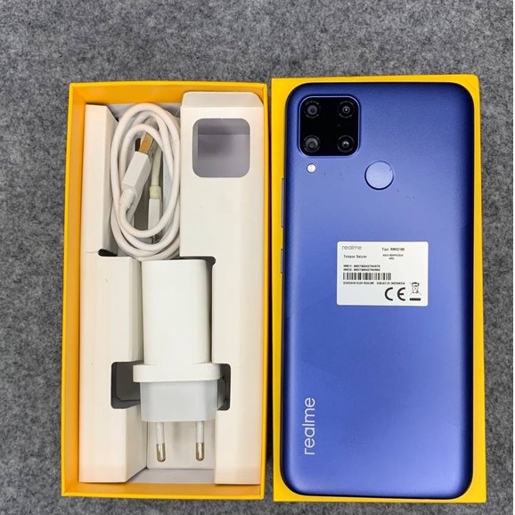 Realme C15 4/64GB Hp Second Bekas Garansi 30 Hari