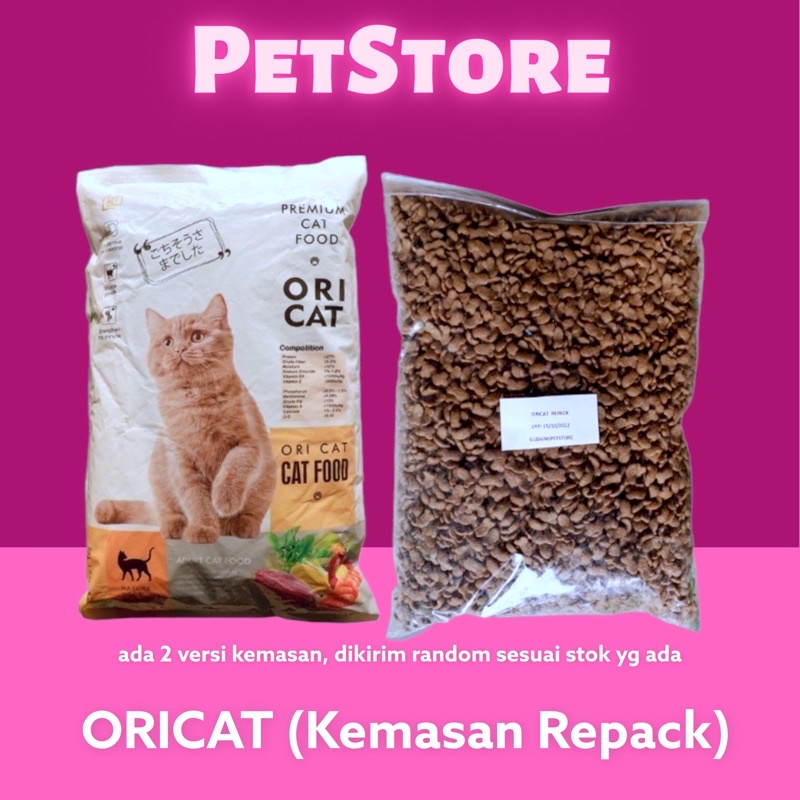 BEST SELLER: ORI CAT ADULT FRESHPACK makanan kucing ORICAT setara BOLT