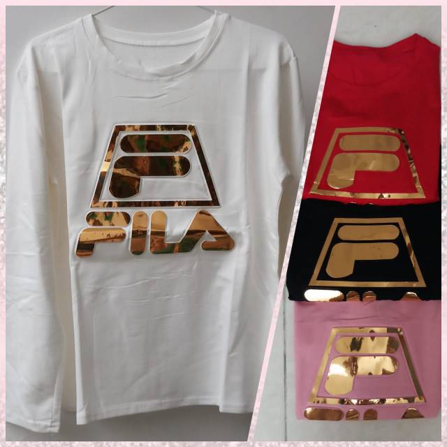 Sale macam-macam Kaos import lengan panjang bunga timbul tiffany mojo tiramisu mf tibesi layar 100%