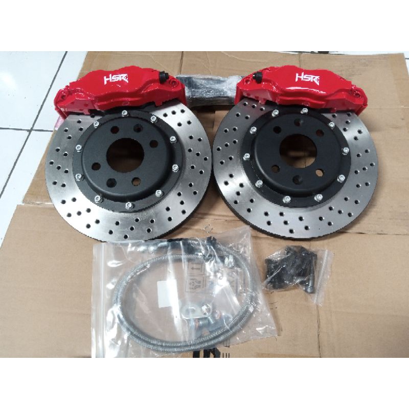 Big Brake Kit HSR 4 piston Honda Jazz