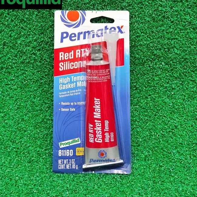 

Permatex Red Silicone High Temp-Lem Gasket Maker Merah 81160 85 G