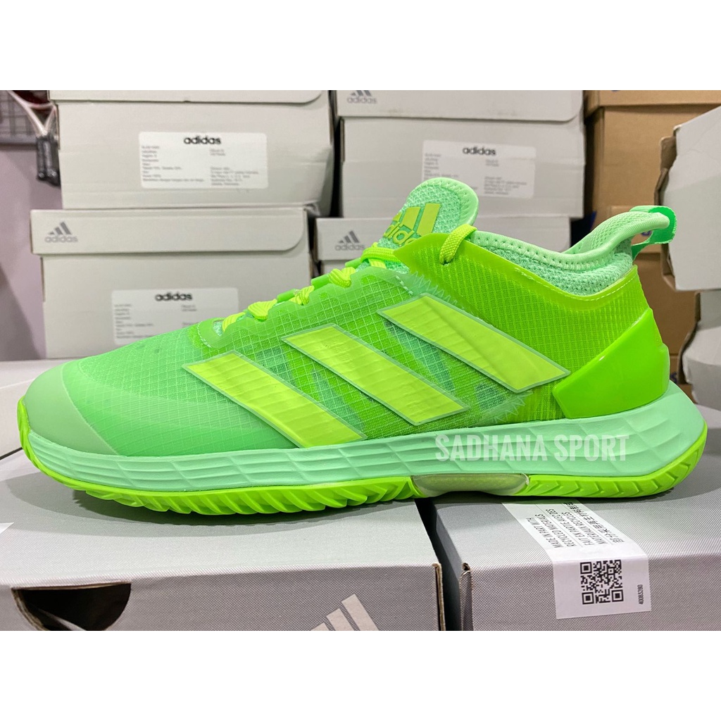 Sepatu Tenis Adidas Adizero Ubersonic 4 M HEAT Hijau