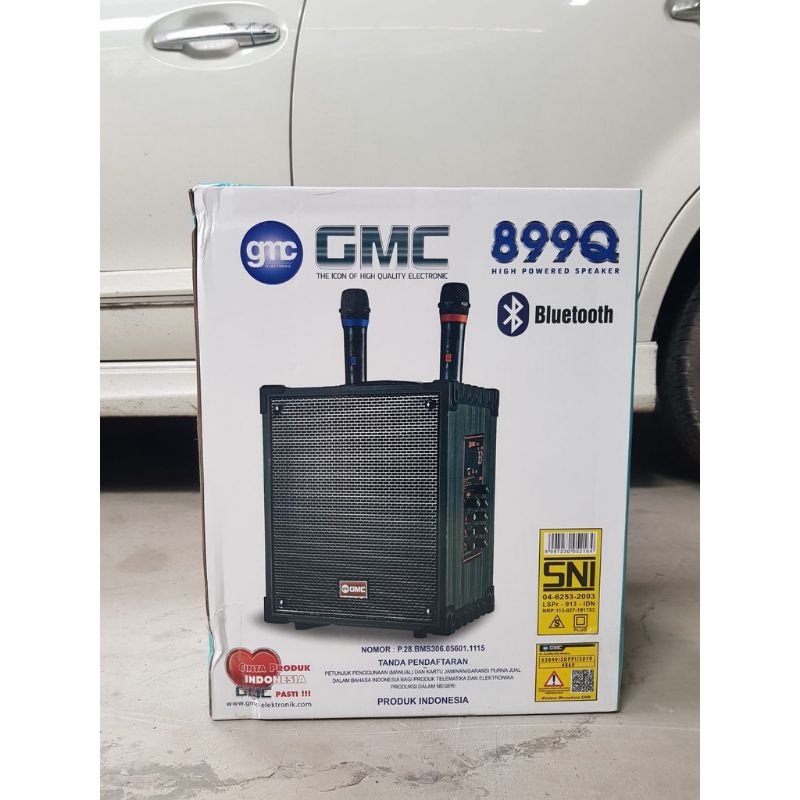 SPEAKER BLUETOOTH GMC 899Q + FREE MIC MIKROFON | TERMURAH ORI