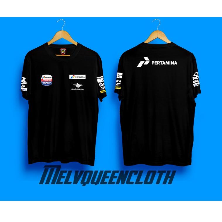 [KODE Z265] Baju Kaos MRTI Mandalika PerTamina SAG 100% Original/Best Premium