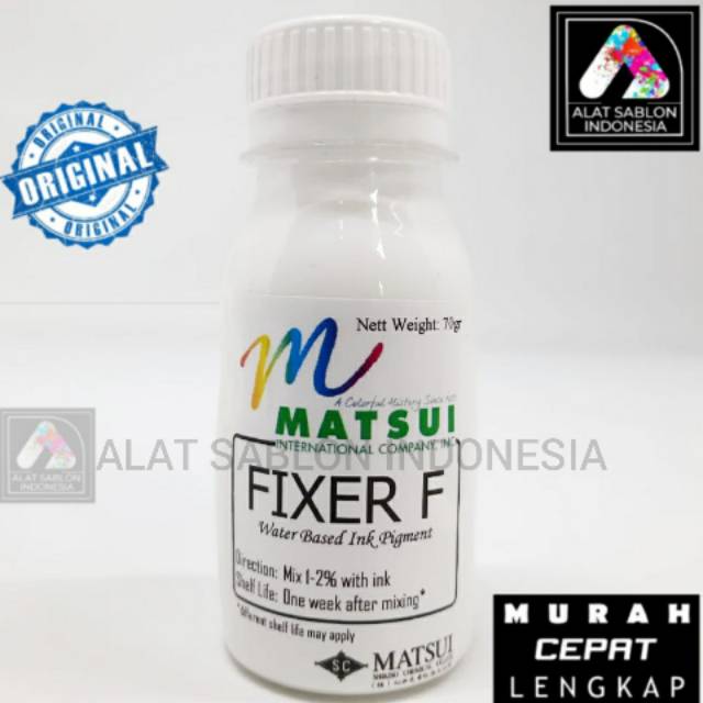 

MATSUI FIXER F ALAT SABLON 70GR