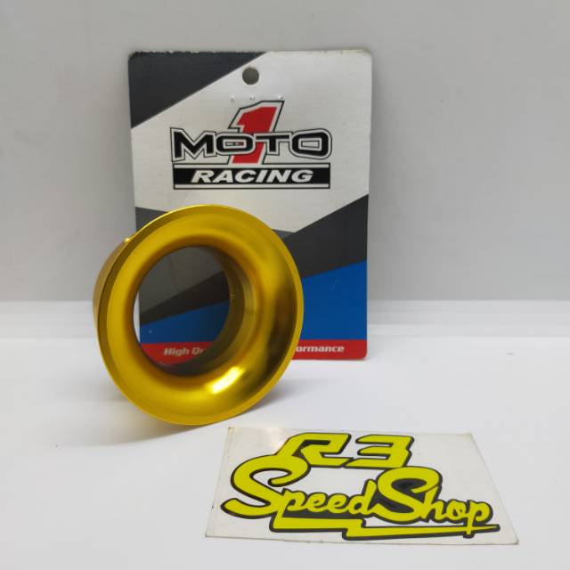 Corong Velocity Stock Moto1 Moto 1 Mo1to Karbu PE 26 28 30 PWL 26 28 PWK 28 Gold