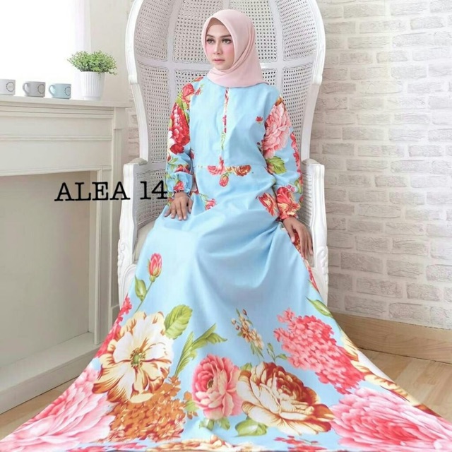 FC- MAXI ALEA / GAMIS WANITA KEKINIAN / GAMIS WANITA MURAH