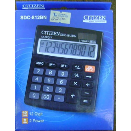 Calculator - Citizen - SDC-812BN original