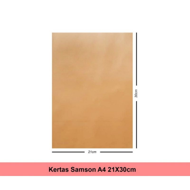 

Kertas Samson A4 21x30cm