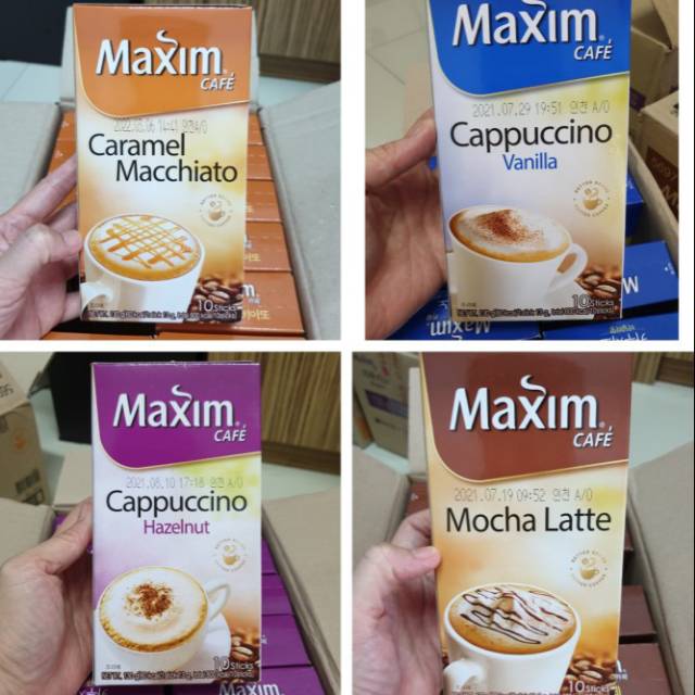 MAXIM COFFEE 1 BOX ISI 10 PCS