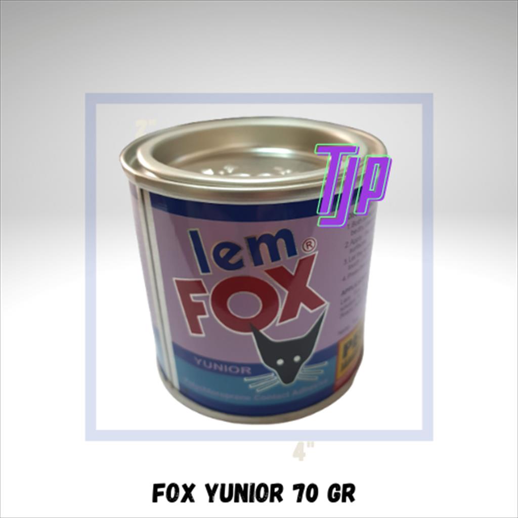 Lem  Fox Yunior 70 Gr Kaleng Biru