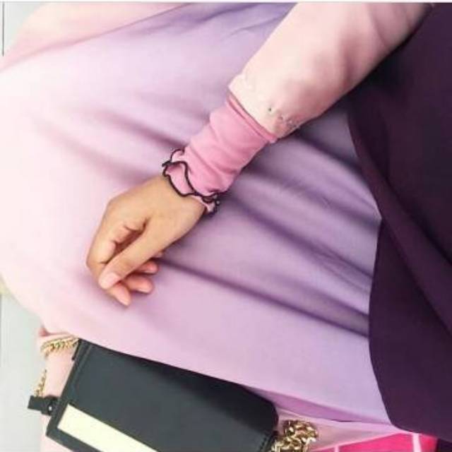 Manset Tangan Curly 2 Layer / Handsock Jempol / Handsock Wanita / Handsock Tangan / Handsock Muslim