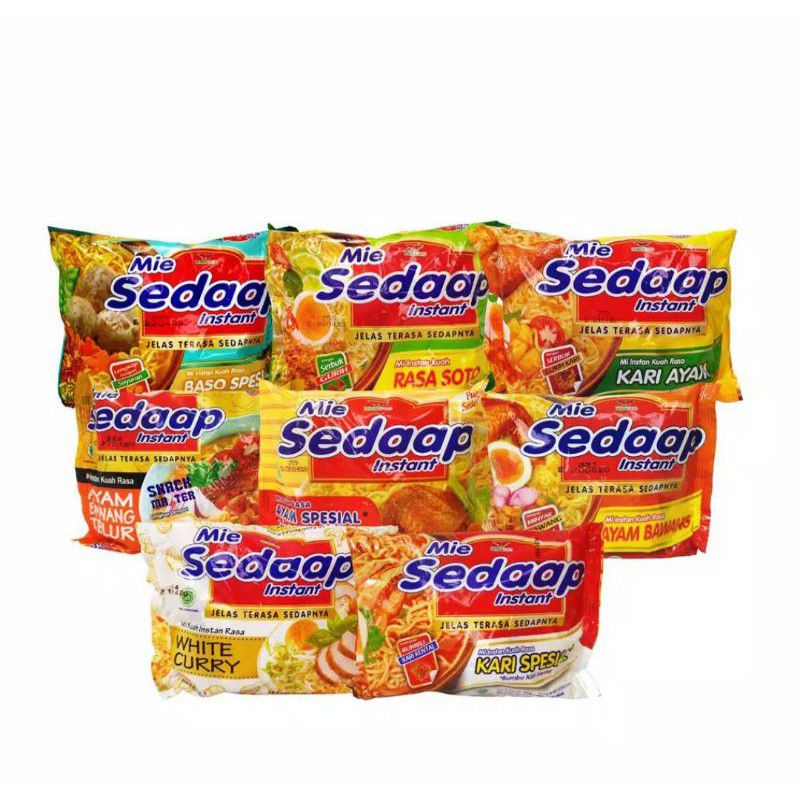 

Sedaap Mie Instan All varian Kuah, Goreng