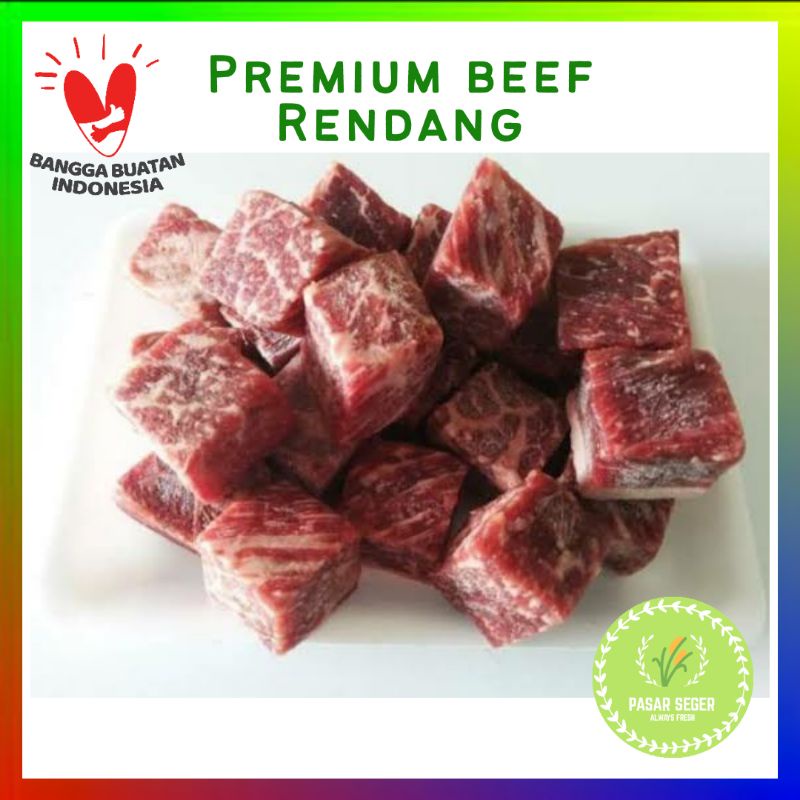 

Beef premium/ Daging Rendang /,QUALITY RESTO PADANG.