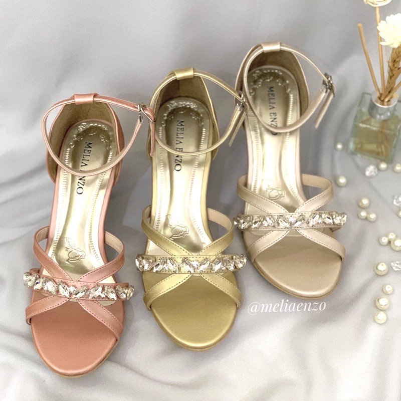 Meliaenzo - Sendal Tali | Sendal Hak Tali | Heels Wedding