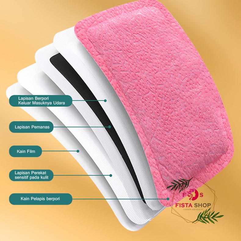 MENSTRUHEAT HEAT PACK PATCH KOMPRES HANGAT PEREDA NYERI HAID FISTASHOP