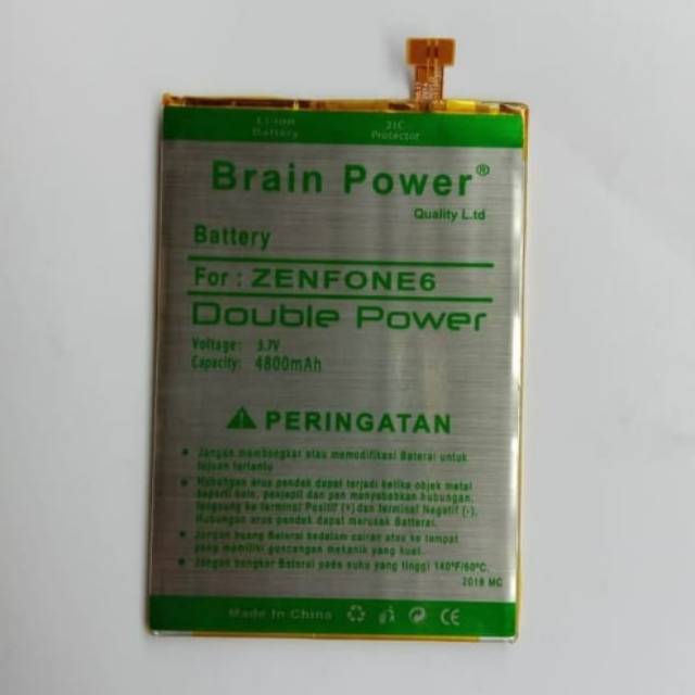 Baterai Batre Asus zenfone 6 Double Power Battery