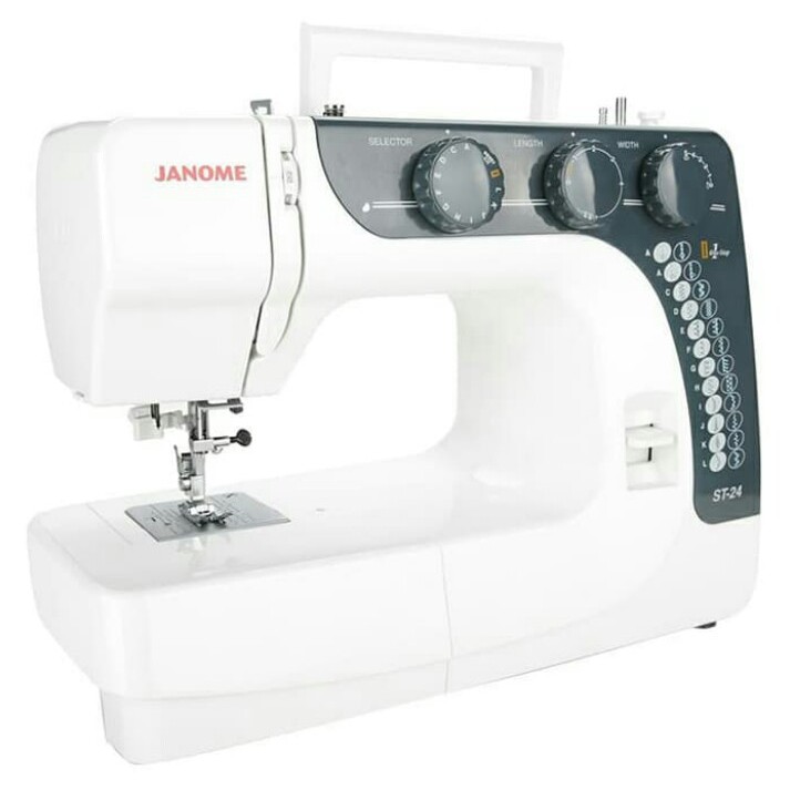 Mesin jahit Janome st24 portable multifungsi