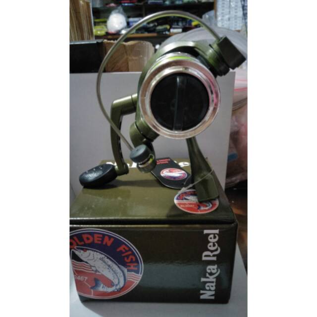 Reel / katrol pancing golden fish naka reel
