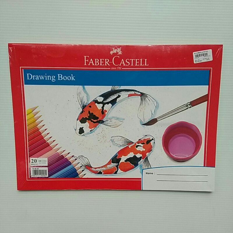 

sketch booka4 faber castell 20 lembar