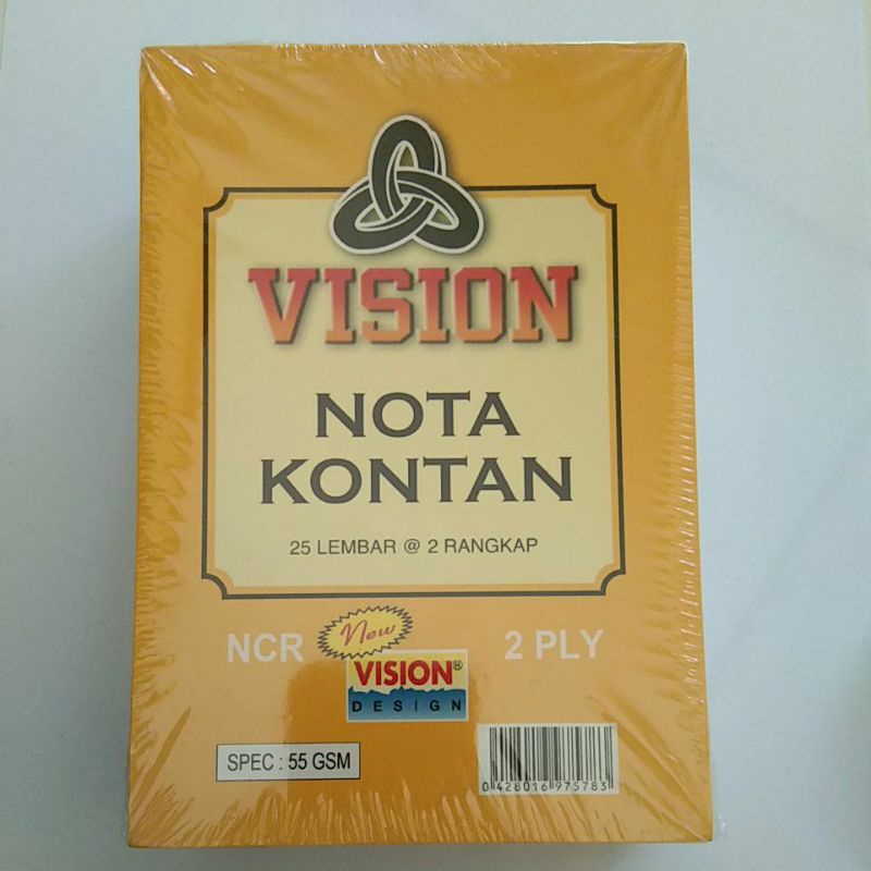 

nota vision kecil/pak