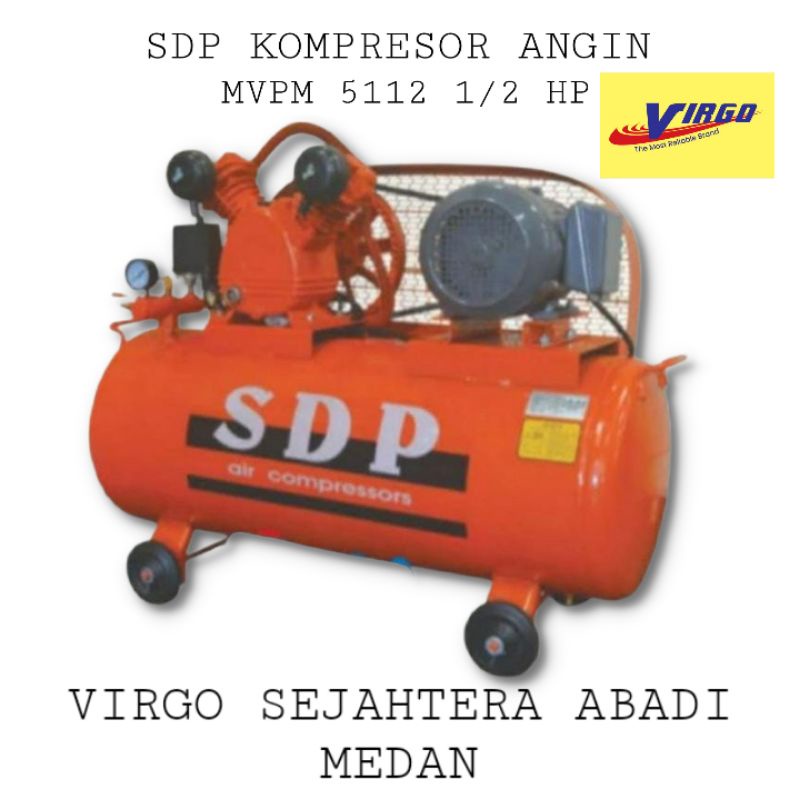 KOMPRESOR SDP MVPM 5112 1/2 HP KOMPRESSOR COMPRESOR UDARA ANGIN DINAMO SDP