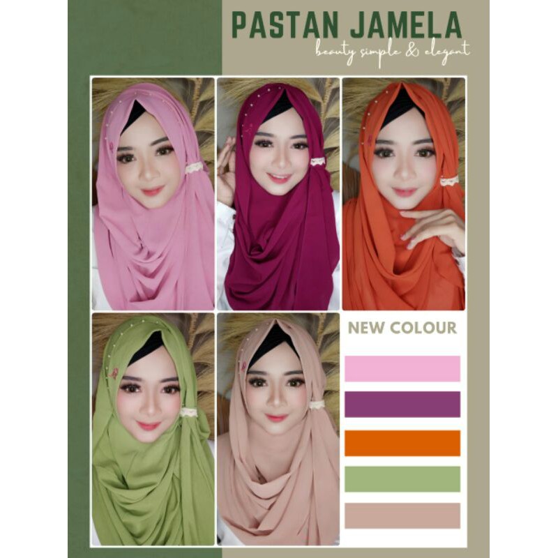 Pastan Jamela Zaura Hijab ( Warna Terbaru )