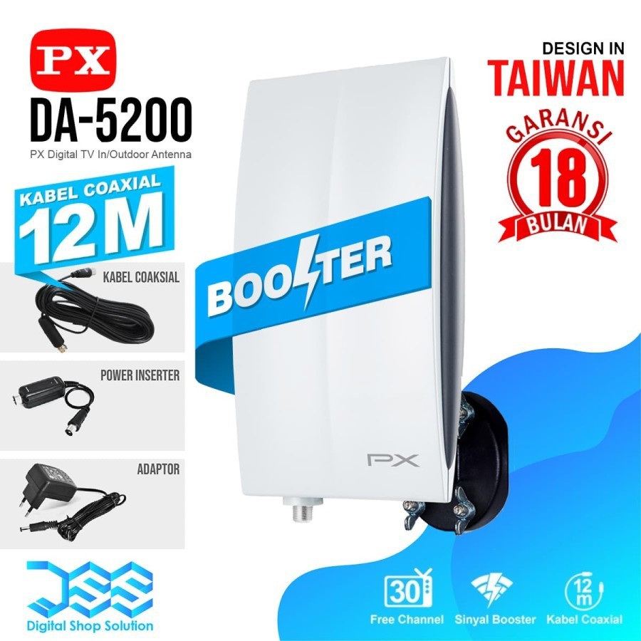 Antena TV PX HDTV HD Digital Indoor outdoor PX DA-5200 DVB T2