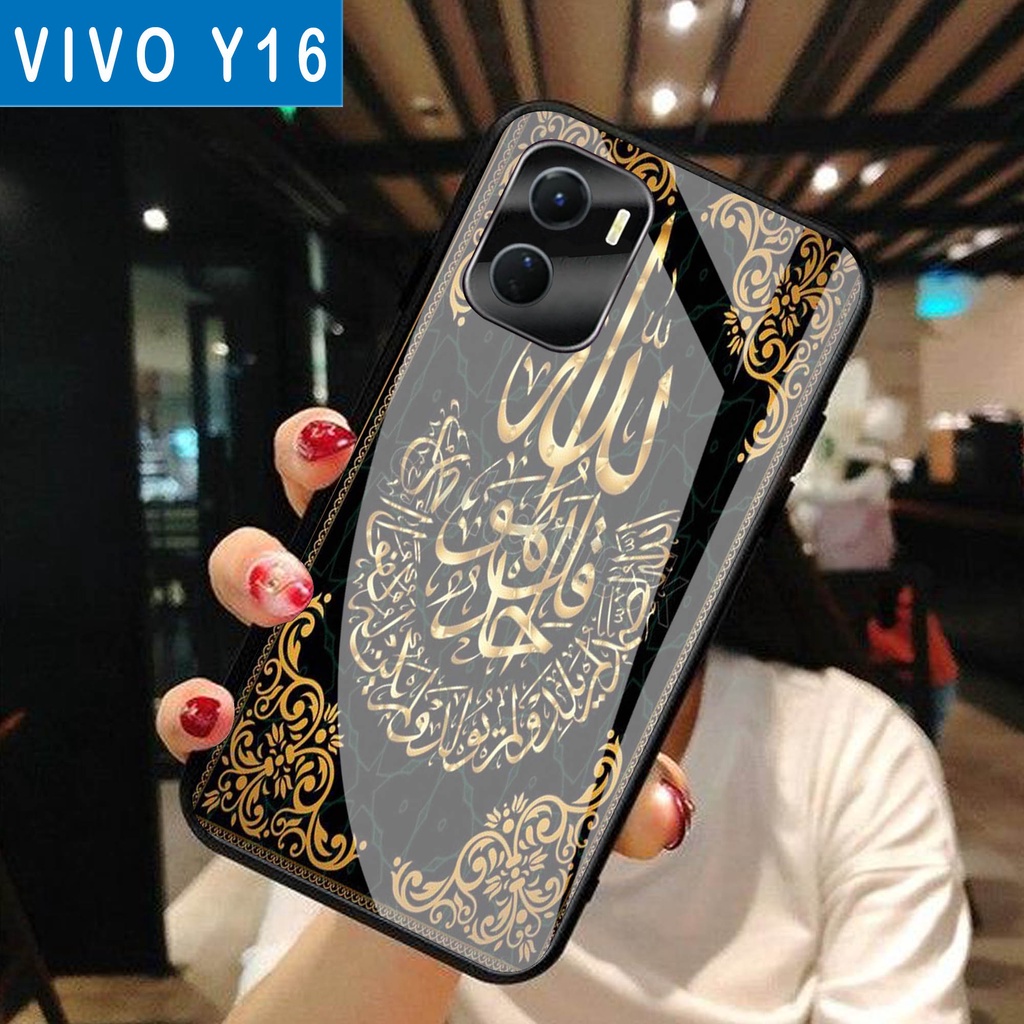 (S136) SoftCase Glass VIVO Y16 - casing Terbaru handphone - VIVO Y16  - pelindung handphone - VIVO Y16