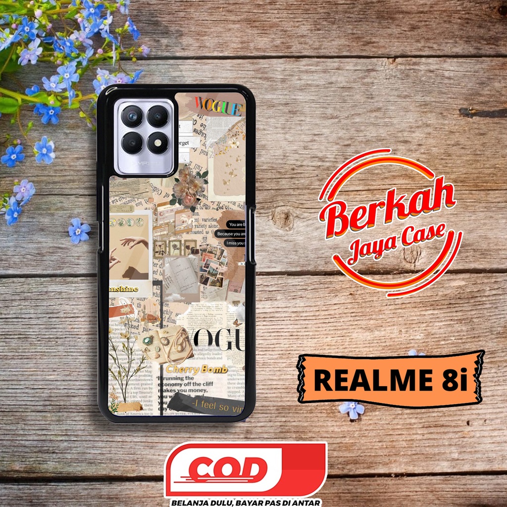 Case REALME 8i Casing REALME 8i case KORAN AESTHETIC Case hp kondom hp case aesthetic case anime cas